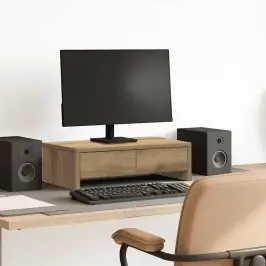 Monitoriaus Stovas Su Stalčiais, Artisano, 50X27X15cm Mediena