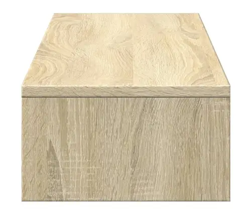 Monitora Statīvs Ar Atvilktnēm, Ozola Krāsa, 100X27X15 Cm Vidaxl