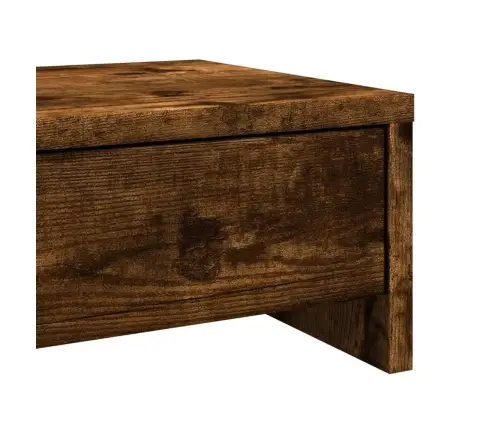 Sahtlitega Monitorialus Suitsutatud Tamm 100X27X15 Cm Tehispuit