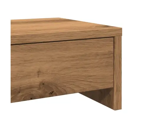 Monitora Statīvs Ar Atvilktnēm, Koka Krāsa, 100X27X15 Cm Vidaxl