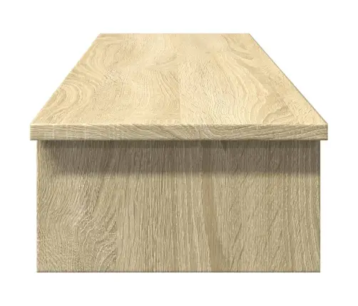 Monitoriaus Stovas, Ąžuolo, 100X27X15cm Apdirbta Mediena