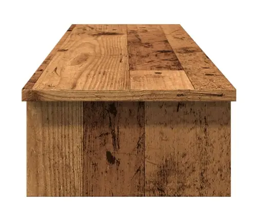 Monitoriaus Stovas, Sendintos Medienos, 100X27X15cm Mediena