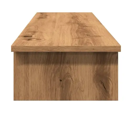 Monitora Paliktnis, Koka Krāsa, 100X27X15 Cm, Inženierijas Koks Vidaxl