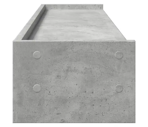 Monitora Paliktnis, Pelēks, 100X24X16 Cm, Inženierijas Koks Vidaxl