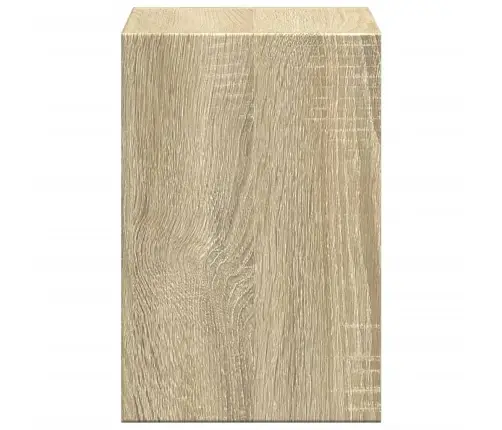 Monitora Statīvs Ar Galda Organizatoru, Ozola, Konstruēts Koks Vidaxl