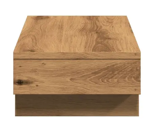 Monitora Paliktnis, Koka Krāsa, 50X27X15 Cm, Inženierijas Koks Vidaxl