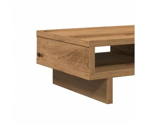 Monitora Paliktnis, Koka Krāsa, 50X27X15 Cm, Inženierijas Koks Vidaxl