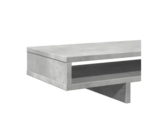 Monitoriaus Stovas, Betono, 100X27X15cm Apdirbta Mediena