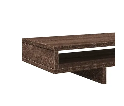 Monitora Paliktnis, Brūns, 100X27X15 Cm, Inženierijas Koks Vidaxl