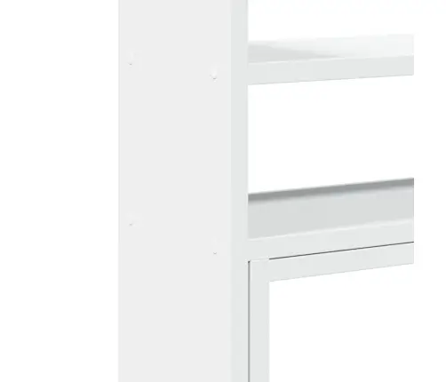 Galda Organizators, Regulējams, Balts 40X17X41 Cm Vidaxl