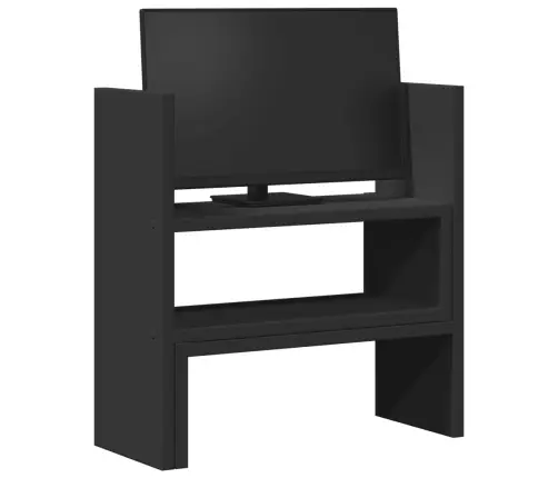 Galda Organizators, Regulējams, Melns, 40X17X41 Cm Vidaxl