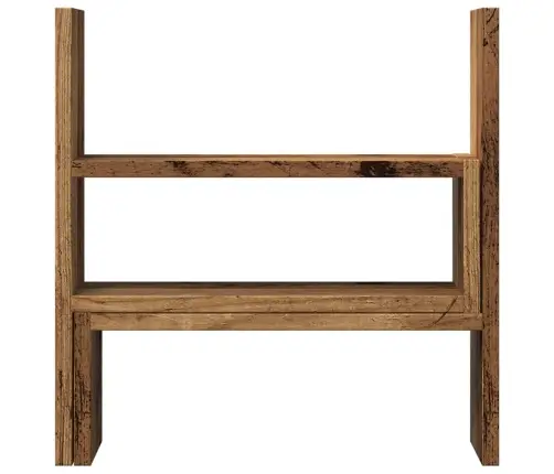 Galda Organizators, Regulējams, Veca Koka, 40X17X41 Cm Vidaxl