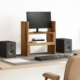 Galda Organizators, Regulējams, Veca Koka, 40X17X41 Cm Vidaxl