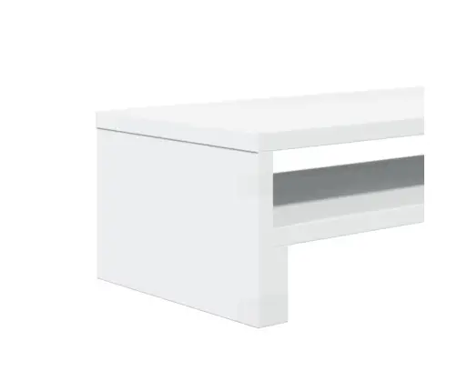 Monitorialus, Valge, 54 X 22 X 15 cm Tehispuit