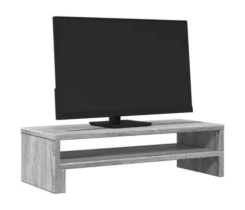 Monitorialus, Hall Sonoma Tamm, 54X22X15 cm Tehispuit