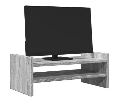 Monitora Paliktnis, Ozola Krāsa, 50X27X20 Cm, Konstruēts Koks Vidaxl