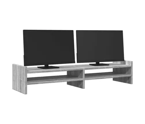 Monitorialus, Hall Sonoma Tamm, 100X27X20 cm Tehispuit