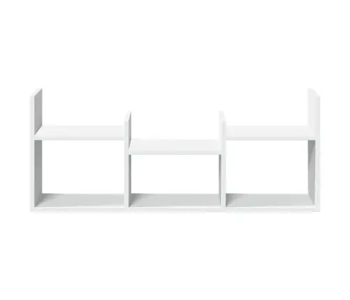 Seinakapp, 100X18X40 cm Valge, Tehispuit