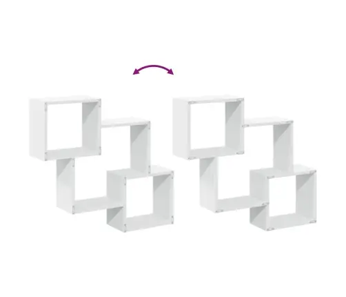 Seinakapp, 78X18X71 cm Valge, Tehispuit