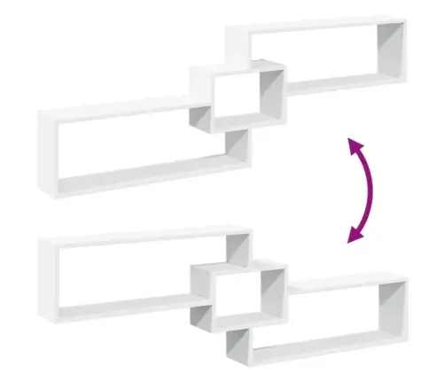 Sienas Skapītis, 158X18X53 Cm, Balts, Inženierijas Koks Vidaxl