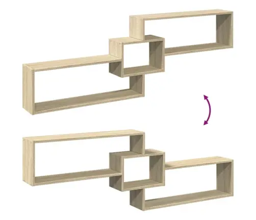 Sienas Skapītis, 158X18X53 Cm, Ozolkoka, Inženierijas Koks Vidaxl