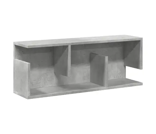 Sienas Skapītis, 80X20X30 Cm, Betona Pelēks, Inženierijas Koks Vidaxl