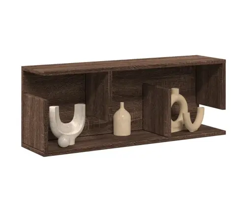 Sienas Skapītis, 80X20X30 Cm, Brūna Ozola, Inženierijas Koks Vidaxl