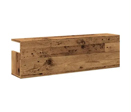 Sieninė Spintelė, Medienos, 100X20X30cm Apdirbta Mediena