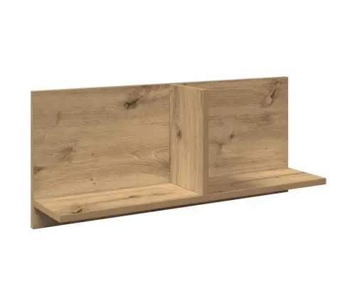 Sienas Skapītis, 70X16,5X30 Cm, Koka Krāsa, Inženierijas Koks Vidaxl