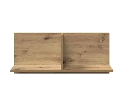 Sienas Skapītis, 70X16,5X30 Cm, Koka Krāsa, Inženierijas Koks Vidaxl