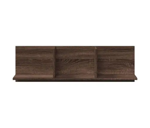 Sienas Skapītis, 100X16,5X30 Cm, Brūna Ozola, Inženierijas Koks Vidaxl