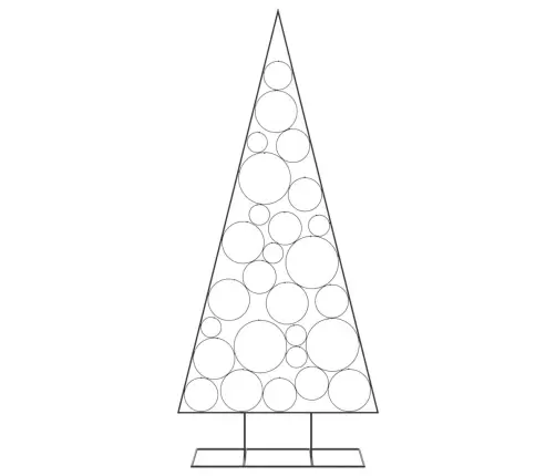 Ziemassvētku Eglīte, Metāls, Koka Pamatne, Melna, 210 Cm Vidaxl Ziemassvētku Eglīte, Metāls, Koka Pamatne, Melna, 210 Cm Vidaxl