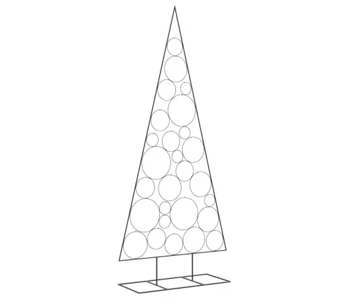 Ziemassvētku Eglīte, Metāls, Koka Pamatne, Melna, 210 Cm Vidaxl Ziemassvētku Eglīte, Metāls, Koka Pamatne, Melna, 210 Cm Vidaxl
