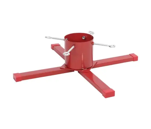 Jõulukuuse Alus, Punane, 61X61X15,5 Cm