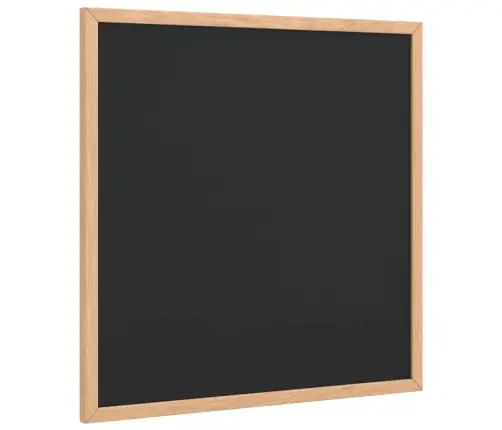 Lenta Su Pušies Masyvo Rėmu, Juodas, 40X40Cm