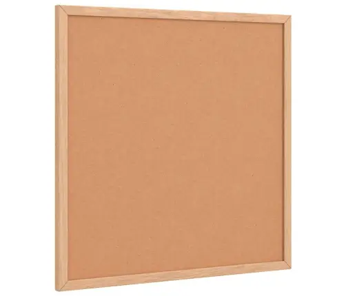 Korkplaat Täismännipuidust Raamiga, 40X40 Cm