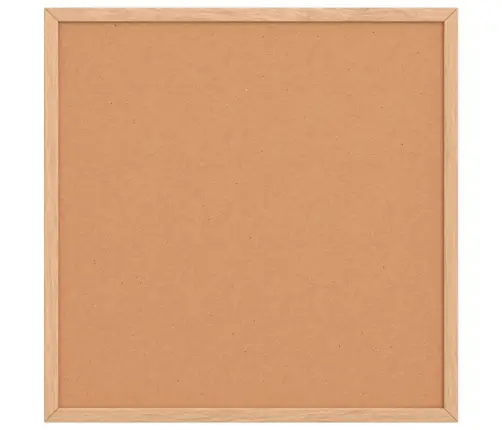 Korkplaat Täismännipuidust Raamiga, 40X40 Cm