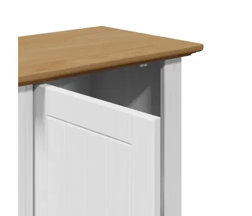 Vannitoa Seinakapp Bodo Valge Ja Pruun 44X30X60 Cm