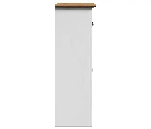 Vannitoakapp Bodo Valge Ja Pruun 44X30X90 Cm