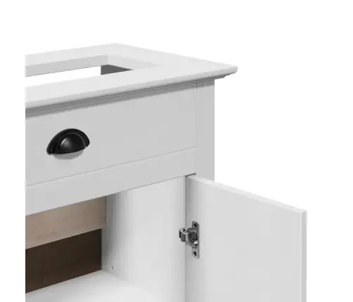 Vannitoa Valamukapp "Bodo" Valge 70X35X80 Cm