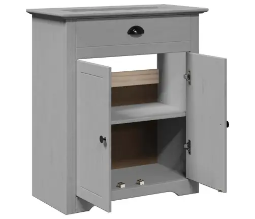 Vannas Istabas Izlietnes Skapis, Bodo, Pelēks, 70X35X80 Cm Vidaxl