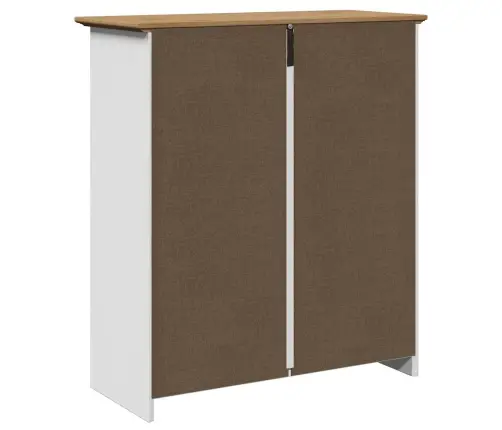Priekšnama Skapis, Bodo, Balts Un Brūns, 80X35X90 Cm Vidaxl