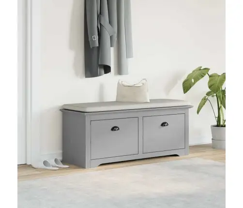 Priekšnama Sols, Bodo, Pelēks, 114X40X45 Cm Vidaxl