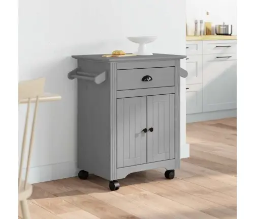 Virtuves Ratiņi, Bodo, Pelēks, 72X45X80 Cm Vidaxl