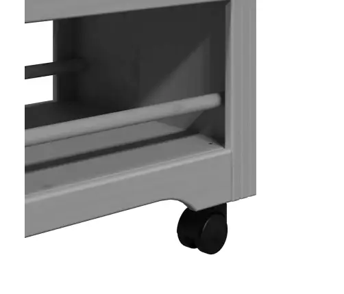 Virtuves Ratiņi, Bodo, Pelēks, 67,5X45X80 Cm Vidaxl