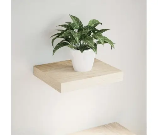 Sienas Plaukts, 23X23,5X4 Cm, Inženierijas Koks Vidaxl