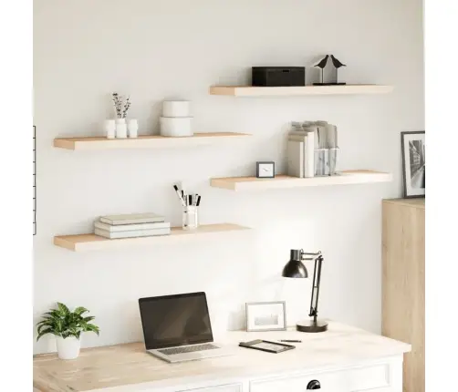 Seinariiulid 4 Tk 90X23,5X4 Cm Tehispuit Seinariiulid 4 Tk 90X23,5X4 Cm Tehispuit