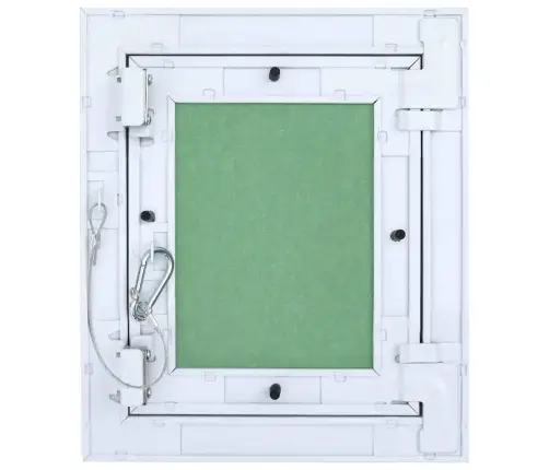 Piekļuves Panelis Balts 20 X 25 Cm Alumīnijs Un Ģipša Plāksne Vidaxl