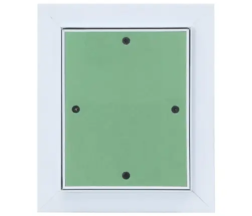 Piekļuves Panelis Balts 25 X 30 Cm Alumīnijs Un Ģipša Plāksne Vidaxl