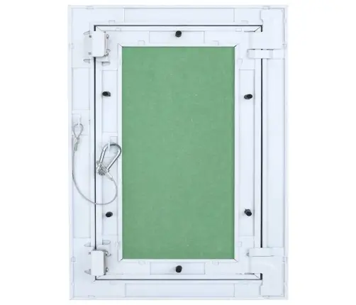 Piekļuves Panelis Balts 25 X 35 Cm Alumīnijs Un Ģipša Plāksne Vidaxl